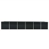 vidaXL Durable Corten Steel Planter - Weather-Resistant Rectangle Raised Bed for Outdoor Planting - 24.4"x11.8"x11.4" - Easy to Assemble Garden Décor - 3 of 4