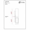 Quadrate LED Wall Sconce - Modern Aluminum Design, Dimmable, Wet Rated, 2700K, 180 Lumens - 3 of 3
