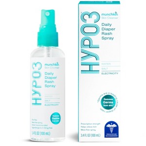 Munchkin HYPO3 Daily Diaper Rash Spray - 3.4 fl oz - 1 of 4