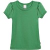 City Threads Girls 100% Cotton Short Sleeve Puff Classic Fit Tee - USA-Made - 3 of 4