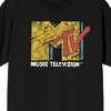MTV Sunglasses & Cassette Tapes Logo Adult Black Crew Neck Short Sleeve T-shirt - 2 of 3