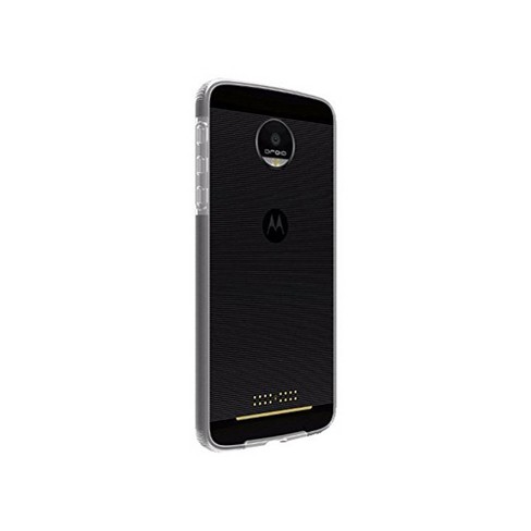 les Faial tong Verizon Two-tone Bumper Silicone Case For Motorola Moto Z Droid - Clear :  Target