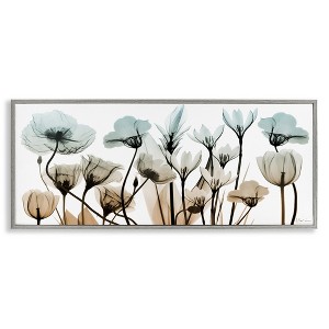 Stupell Industries Mixed Transparent Flowers, 24" x 10" - 1 of 4