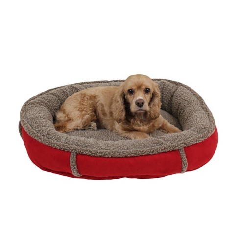 Carolina Pet Company Large Red Indoor/Outdoor Striped Jamison Bed