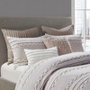 Gracie Mills Ortega Cotton Square Pillow - One Size - Taupe - 2 of 4
