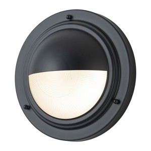 C Cattleya Integrated LED 3CCT Brushed Gold Wall Sconce with Frosted Glass - 1 of 4