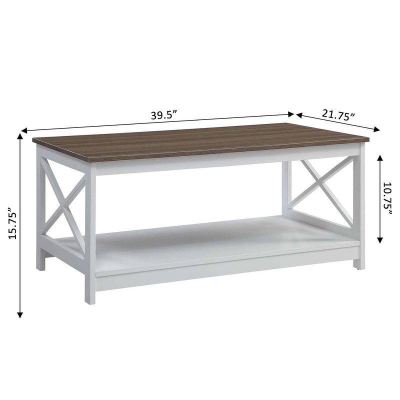 Breighton Home Xavier Coffee Table with Shelf, 5 of 11