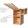 JCS Wildlife Plywood Squirrel House Nesting Box � Durable, Spacious Shelter for Squirrels - 3 of 4