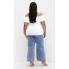 Women's Plus Size Jessa Top - ivory | CITY CHIC - 3 of 4