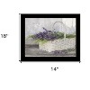 HomeRoots My Lavender Black Framed Print Wall Art - 3 of 4