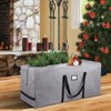 7.5 ft Christmas Tree Storage Bag Heavy Duty Tote Bag with Handles & Dual Zippers-HOMLUX - 3 of 4