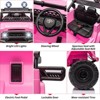 Electric Car, Licensed Toyota 12V Ride-On Car, for Kids with RC, Music, LED Lights, Double Doors, Safety Belt - 3 of 4