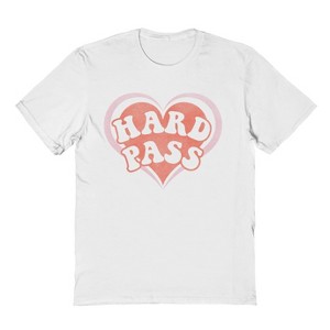 Social Collective Men's Hard Pass  Valentines Day Short Sleeve Graphic Cotton T-Shirt - 1 of 3