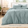 Washed Duvet Cover & Sham Set - Extra Soft, Easy Care by Bare Home, Comforter Not Included - 3 of 4