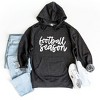 Simply Sage Market Women's Graphic Hoodie Football Season Cursive - image 2 of 3