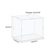 Unique Bargains Acrylic Self-Assembly Dustproof Collectibles Display Cases - 2 of 3