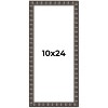PosterPalooza | Panoramic Deco Black Picture Frame - UV Acrylic, Foam Board Backing, Hanging Hardware - 2 of 4