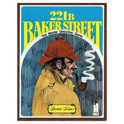 Sherlock Holmes 221B Baker Street Board Game