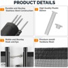 VINGLI Premium Black Safety Fence for Both In-Ground and Above Ground Swimming Pools - 3 of 4