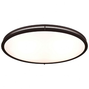 Access Lighting Solero Iii 1 - Light Flush Mount in  Bronze - 1 of 2