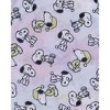 Peanuts Girls' I Woke Up This Cute Snoopy Tie-dye Sleep Pajama Set