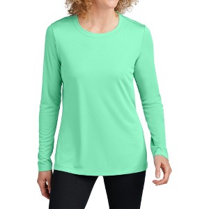 Mafoose Women's PosiCharge Posi-UV Pro Moisture-Wicking Long Sleeve T-shirt - 1 of 4