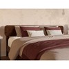 AFI Furnishings Florence Queen Solid Wood Headboard, Walnut - 4 of 4