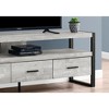NicBex TV Stand for 55 Inch TV with Metal Handles,TV Entertanment Center with 3 Drawers and Open Shelves,Modern TV Console Table for Living Room - 4 of 4