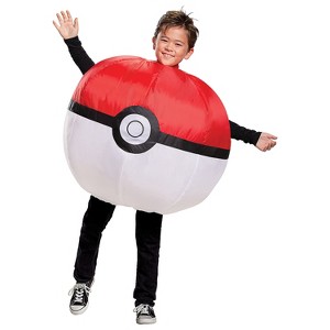 Kids Inflatable Pokémon Poké Ball Costume - One Size - 1 of 3