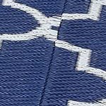 dark blue/white