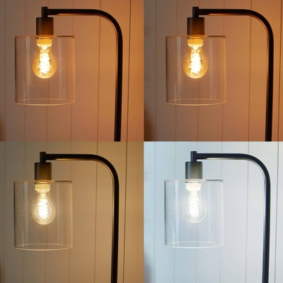Philips Clear Glass Vintage LED Dimmable Bulbs, 2-Pack