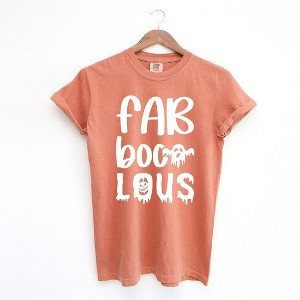 Simply Sage Market Women's Fabboolous Short Sleeve Garment Dyed Tee - 1 of 2
