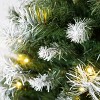 KTMBDW Pre-lit Christmas Tree 3-Piece Set with LED Lights, Christmas Garland and Set of 2 Entrance Trees Artificial Christmas Porch Decorations - 3 of 4
