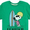 Boys' - Peanuts - Snoopy In Hawaii Short Sleeve Graphic T-Shirt - 2 of 4