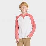 Boys' Solid Hooded Shirt - Cat & Jack™ 