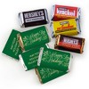 128 Pcs Christmas Candy Chocolate Party Favors Hershey's Miniatures & Kisses (1.58 lbs, Approx. 128 Pcs) - Happy Holidays - 2 of 4