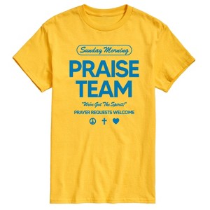Men's - Instant Message - Sunday Morning Praise Team Short Sleeve Graphic T-Shirt - 1 of 4