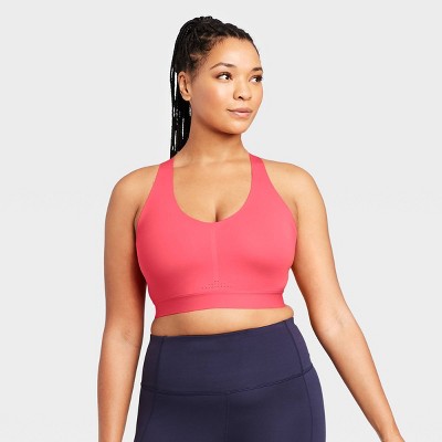 crop top sports bra target