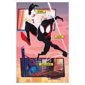 Trends International Marvel Spider-Man: Across the Spider-Verse - Trio Framed Wall Poster Prints - 1 of 4