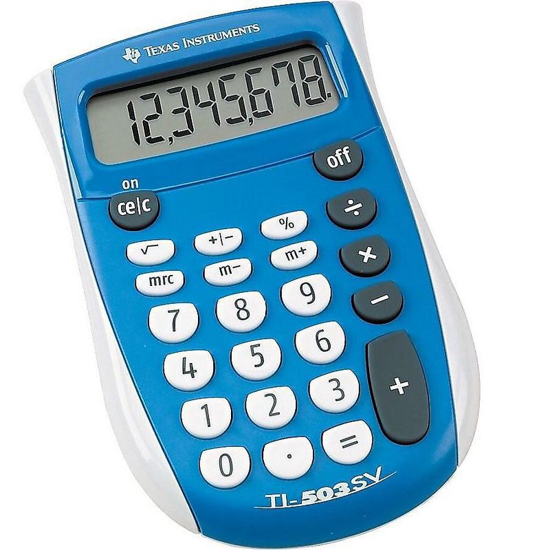 Texas Instruments TI-503SV Pocket Calculator 8-Digit LCD TI503SV, 3 of 4