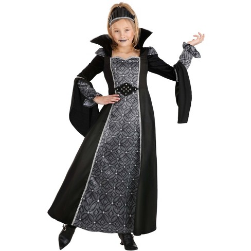 HalloweenCostumes.com Girl's Enchanting Sorceress Queen Halloween Costume Dress - Mystical Sorceress Cosplay Robe for Girls, Deluxe Fantasy Witch Costume for Teens and Kids - image 1 of 4