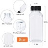 Empty Plastic Bottles with Leak-Proof Caps, 30 Pack 8oz Food Grade Beverage Containers - 2 of 4