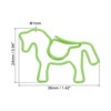 Unique Bargains Animal-Shaped Metal Prevent Tearing Pages Home Office Paper Clip 40 Pcs - 2 of 4