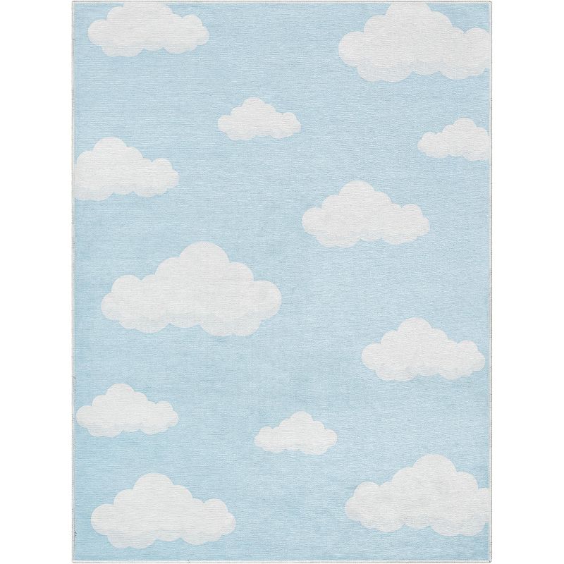Well Woven Clouds Apollo Kids Collection Area Rug, 1 of 10