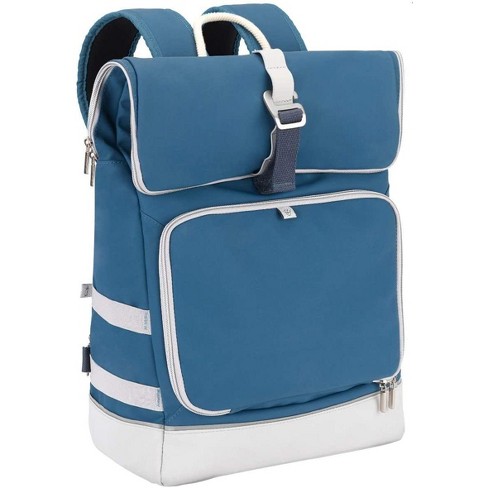 puede Pendiente Artístico Babymoov Sancy Diaper Bag Backpack, Unisex Back Pack With Heavy Duty Roll-top  Closure, Large Insulated Compartment, Changing Pad & Accessories, Blue :  Target
