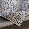 Hauteloom Pointblank Black&Gray Antelope Print Rug - 4 of 4
