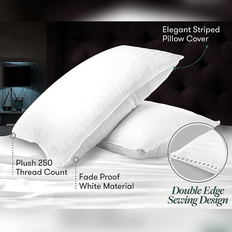 Dr Pillow Hotel Luxury 2 PACK  Pillow, 3 of 6