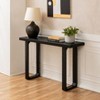 MH London Mila 30" Solid Wood Console Table with Rectangle Top - 2 of 4