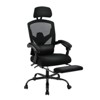 AZL1 Life Concept Computer Office Desk Chair with Ergonomic Support Retractable Footrest Padded Armrest for Home Office, 27.5"*38.5"*51.7" - 4 of 4