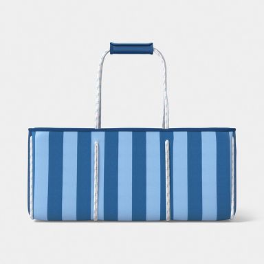 XL Beach Bag Blue Stripe - Sun Squad™